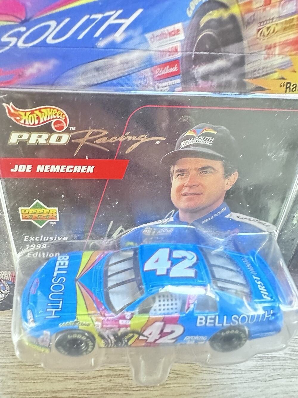Joe Nemechek #42 Bellsouth 1998 Chevrolet Monte Carlo 1st Edition Hot Wheels H96